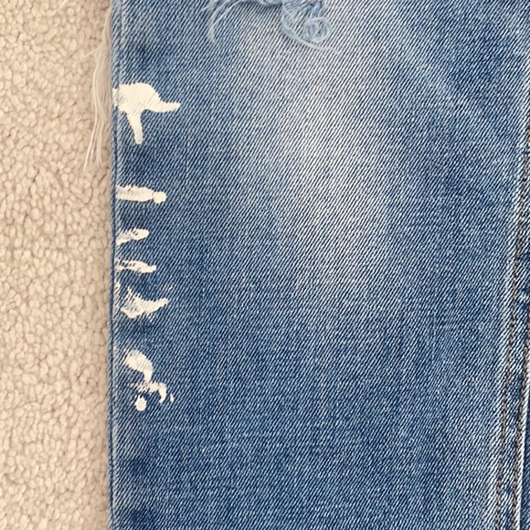 🥳HP🥳 Dolce & Gabbana Pretty distressed denim jeans light blue size 42 - Picture 5 of 10